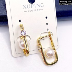 Сережки Xuping14К 10489 (2,3 см.) 